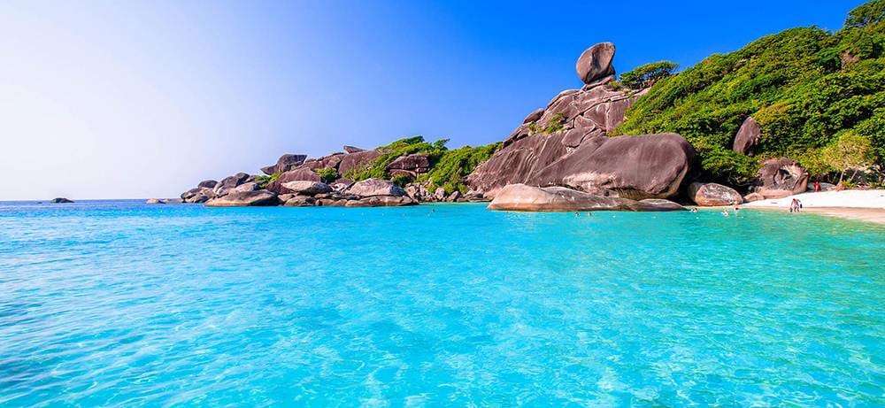 "Similan" — the paradise of the southern sea: once open for overnight stays on the island, now only day trips