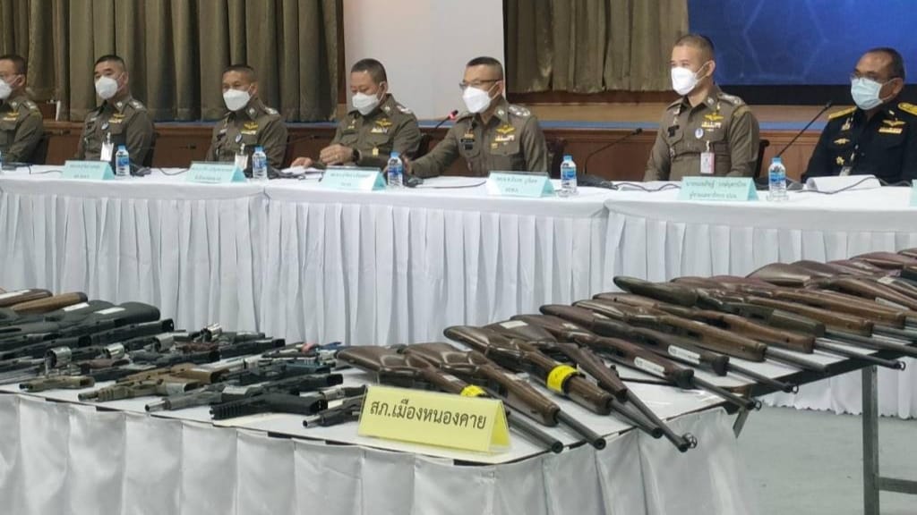 Thailand holds the most unregistered firearms in the world — a major challenge for the government to reduce crime