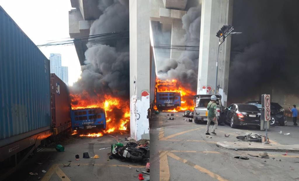 Prosecutors indict 6 in train-bus collision that killed 8 — train driver, crossing guard, and bus driver face serious charges; those who parked on tracks also charged