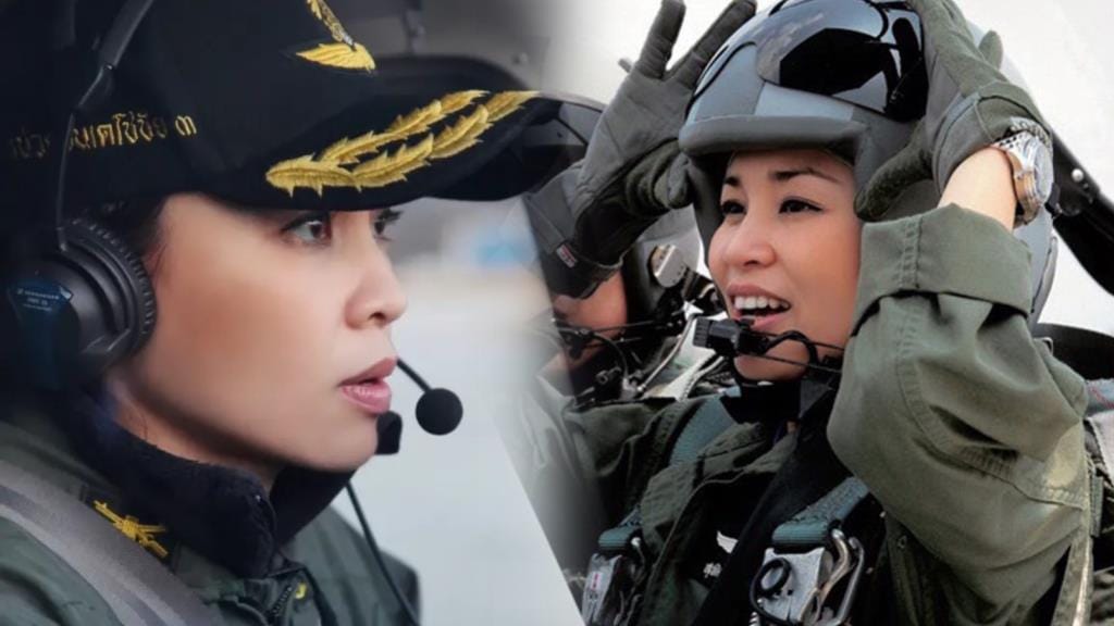 History Made! The World's First "Queen Pilot" Flies a Fighter Jet