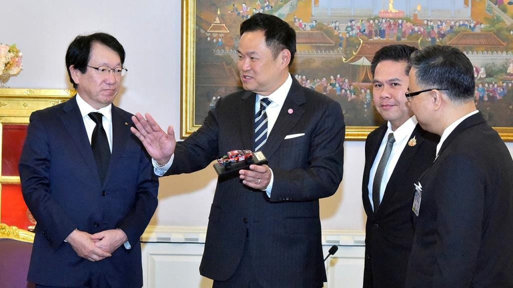 Anutin Dismisses Reports of Japanese Production Base Relocation, Says Japan Has Been in Thailand So Long the Two Are Inseparable, Assigns "Ekniti" to Adjust EV Support Measures