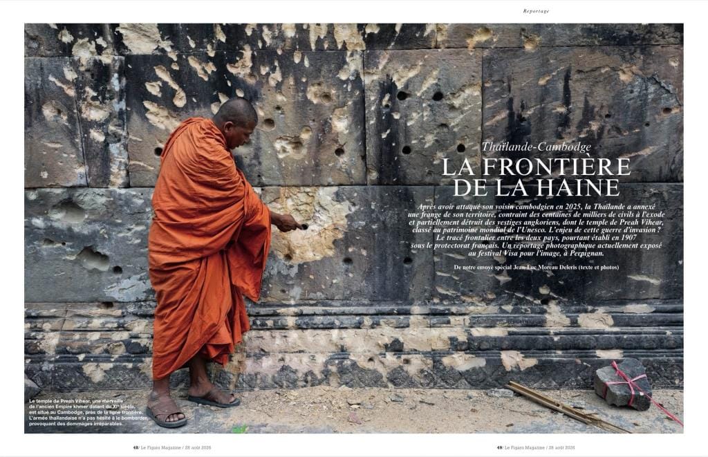 French Media Takes Sides, Publishes Article Calling Thailand an Aggressor and Ceasefire Violator — Cambodian Minister Quick to Share on Social Media