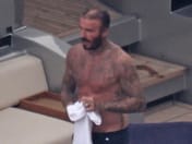The body is impermanent! Paparazzi snap unfiltered photos of 51-year-old "Beckham," revealing thinning hair and a balding head