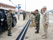 Cambodian Navy deploys new corvette "Koh Kong Senchey" for exercises off Sihanoukville