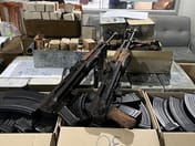 Thrilling Chase! Marine Police and Navy Pursue Speedboat Smuggling War Weapons from Neighboring Country — 2 AK-47s and Over 21,000 Rounds of Ammunition Seized