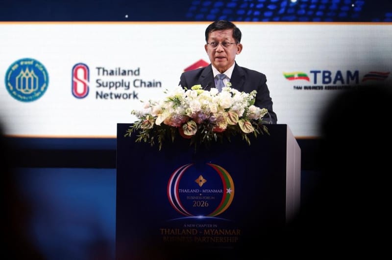 Thai-Myanmar leaders hold warm talks, opening a new chapter in economic cooperation with a bilateral trade target of $12 billion