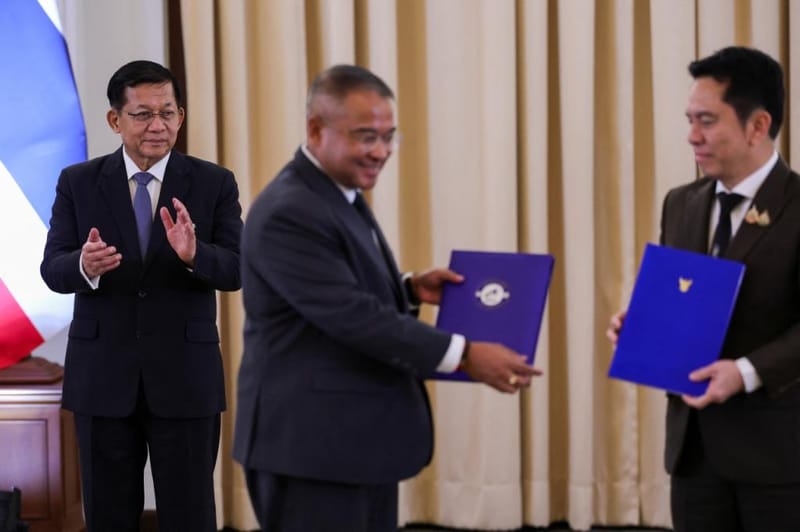 Thai-Myanmar leaders hold warm talks, opening a new chapter in economic cooperation with a bilateral trade target of $12 billion