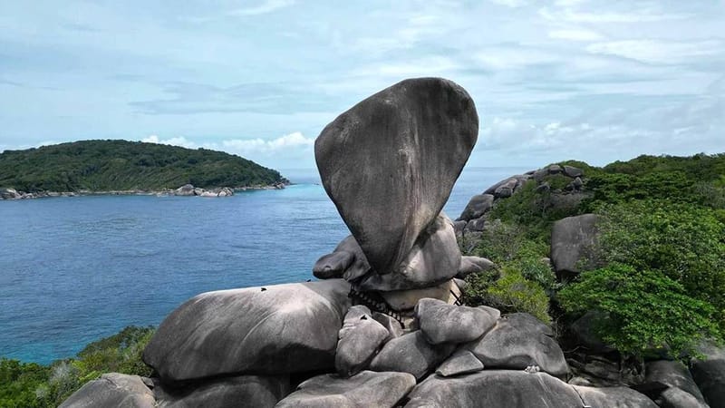 "Similan" — the paradise of the southern sea: once open for overnight stays on the island, now only day trips