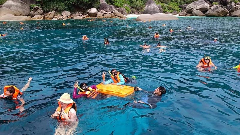 "Similan" — the paradise of the southern sea: once open for overnight stays on the island, now only day trips