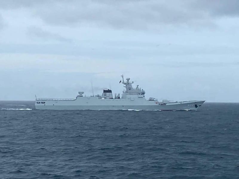 Cambodian Navy deploys new corvette "Koh Kong Senchey" for exercises off Sihanoukville