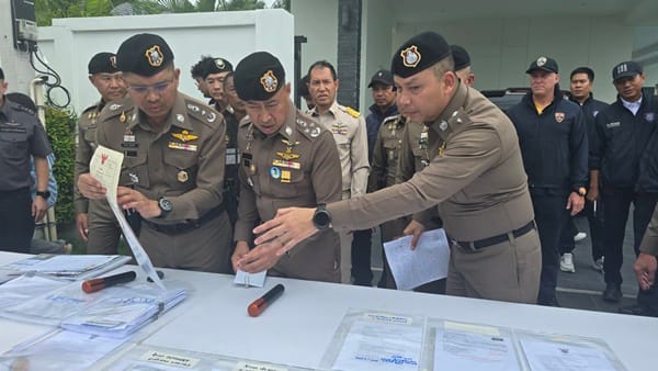 Police raid luxury Hua Hin village, bust foreign nominee scheme — 33 companies found holding land on behalf of foreigners, worth over 300 million baht