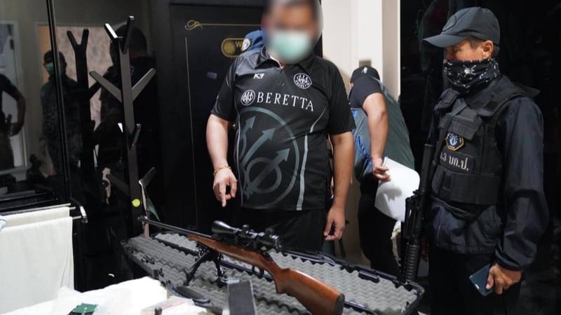 Thailand holds the most unregistered firearms in the world — a major challenge for the government to reduce crime