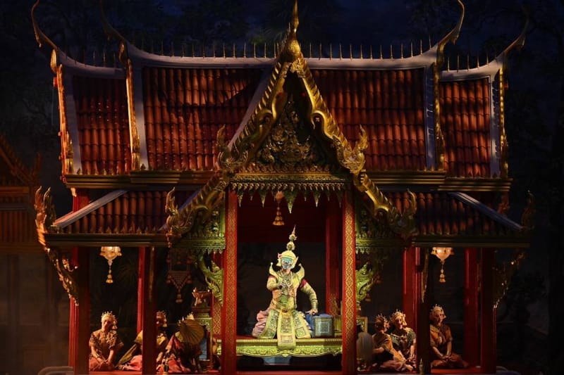The "Rian-Ru-Rueang Khon" Building: A Splendid Showcase of Thai Khon Dance-Drama, a World Cultural Heritage Under the Royal Patronage of the Queen Mother