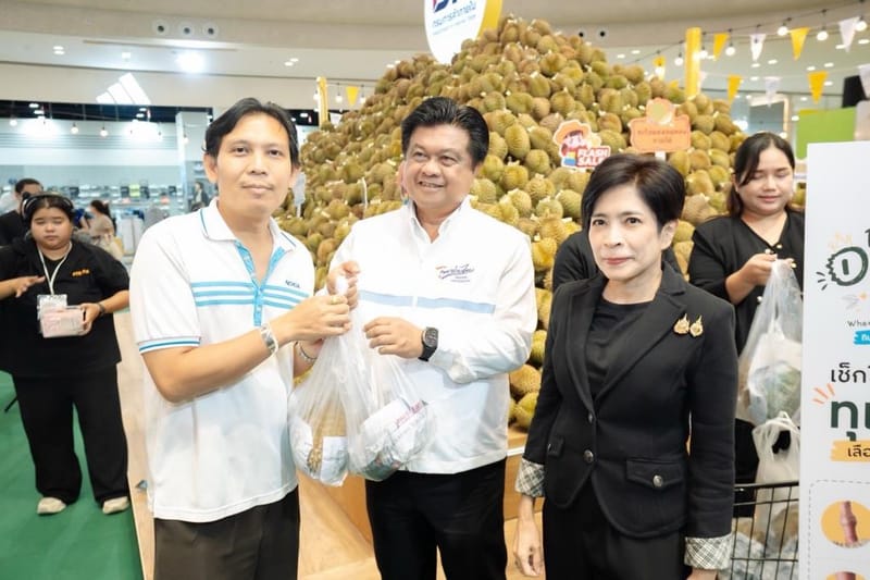 Department of Internal Trade Invites Public to Taste Thai Durian at "Thailand Durian Festival 2026," Accelerating Distribution and Adding Sales Channels to Help Farmers Earn Income — Expected Spending to Exceed 20 Million Baht