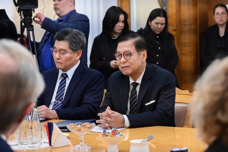 Sihasak Holds Talks with Lavrov to Elevate Russia Cooperation, Seeks Support for Thailand-EAEU FTA Negotiations, Discusses Cambodia Border Situation and Myanmar