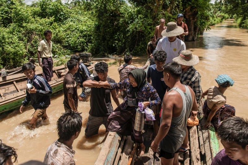 Compounding Crisis! Monsoon Rains Batter Myanmar, Flooding 4 States and Affecting Nearly 400,000 People