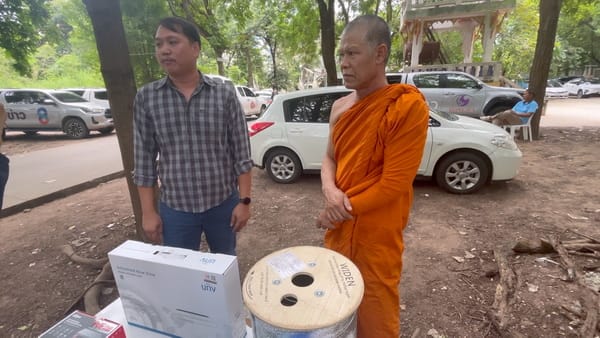 Faith Pours In to Help Wat Pa Adulayaram — CCTV Cameras Donated for Security, While a Devotee Offers 1.5 Million Baht for Land Transfer but Abbot Declines