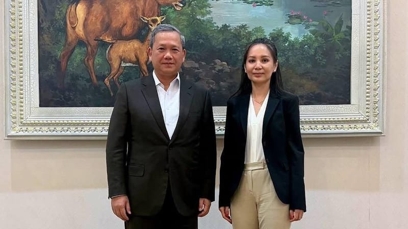 Hun Manet pulls in daughter of former opposition leader to serve as "special envoy," citing national interest; analysts say opposition faces further split