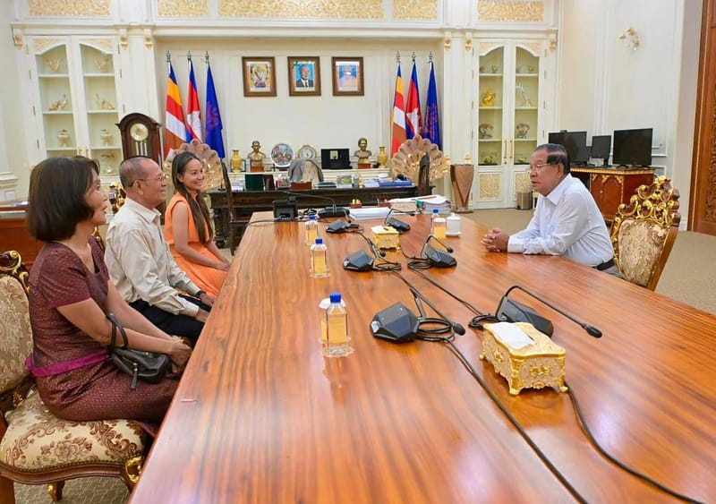 Hun Manet pulls in daughter of former opposition leader to serve as "special envoy," citing national interest; analysts say opposition faces further split