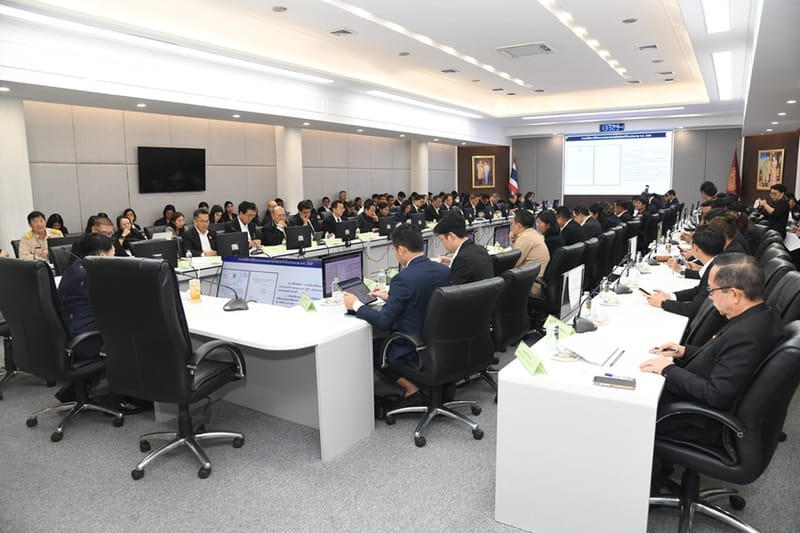 Transport Ministry accelerates FY2026 budget disbursement — 171.42 billion baht drawn so far; "Siripong" checks 21 projects worth over one billion each, contract signings to be completed this September