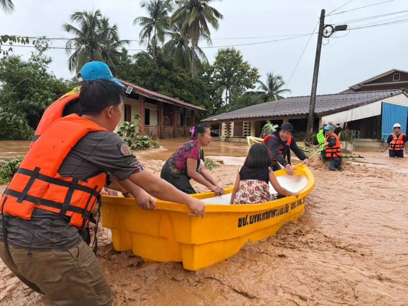 Nan Hospitality: "Sapan–Huai Thon" Accommodation Operators Open Free Stays for Stranded Tourists Until Flood Situation Eases