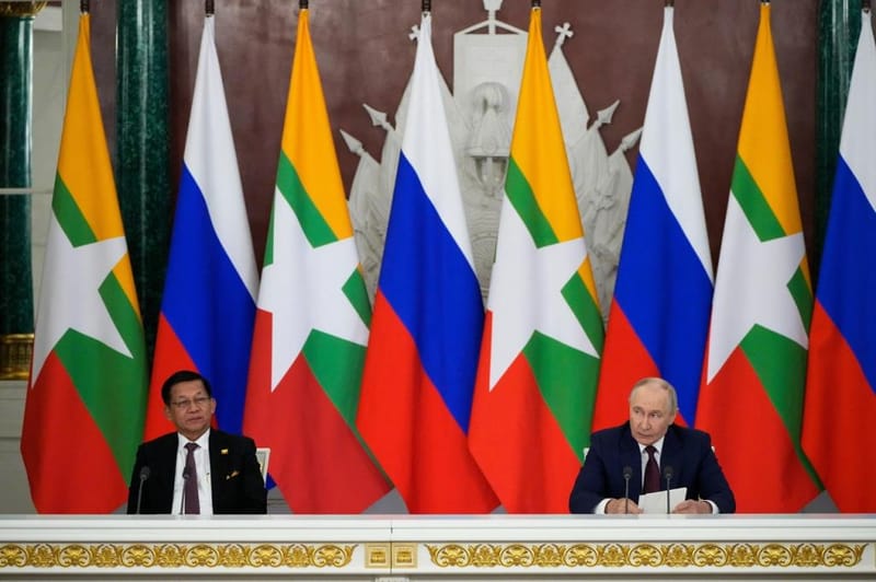 Putin Speaks at Length on Long-Standing Ties with Myanmar, Declares Readiness to Cooperate on Offshore Energy Exploration and LNG Exports