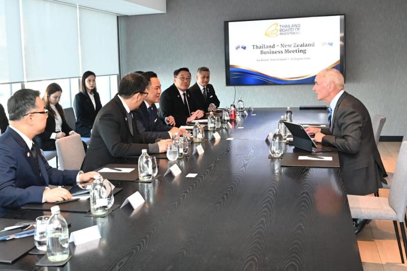 Anutin pushes into New Zealand, luring two giants to plant their flags in Thailand, linking agriculture and tourism to global markets