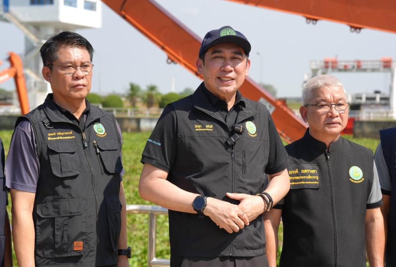 "Witthaya" orders nationwide push to eradicate water hyacinth, clear waterways, and boost water management efficiency simultaneously across the country