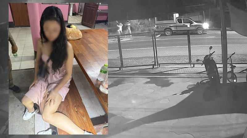 Revealed — Chinese deceiving Chinese! Lured to stop over in Thailand first, Chinese woman abducted in the middle of Bangkok, forced into a car with her hands bound, headed for Mae Sot border