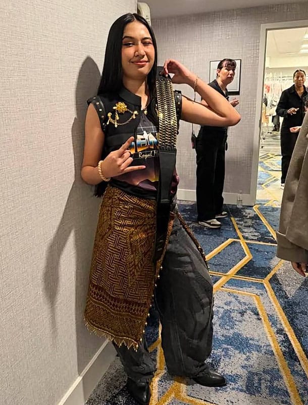 "Nene" reveals the story behind her ultra-rock Thai-fabric outfit that shook the AGT stage and made the world take notice — a fusion of Thai culture and family love