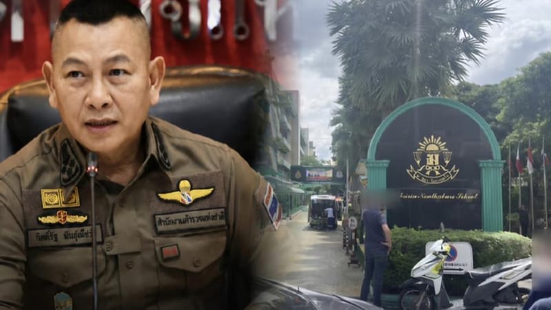 National Police Chief issues urgent order to control shooting situation at Nonthaburi school, police request public refrain from live-streaming officers' operations