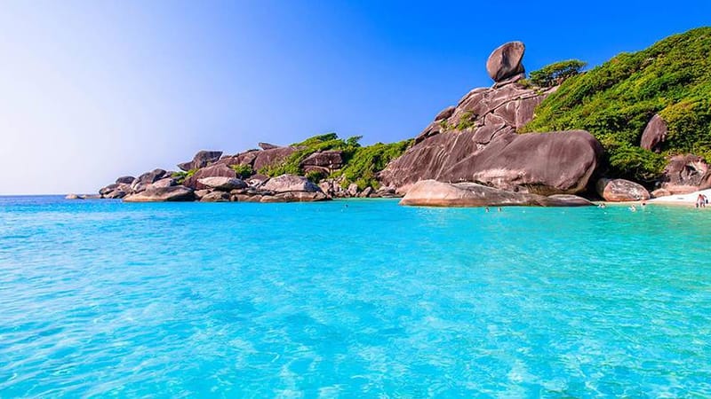 "Similan" — the paradise of the southern sea: once open for overnight stays on the island, now only day trips