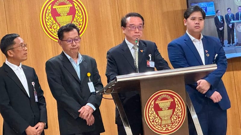 "Anusorn" explains shouting peace at "Min Aung Hlaing" after being blocked from submitting letter, slams government for rolling out red carpet for blood-stained dictator, eyes visit to "Aung San Suu Kyi"