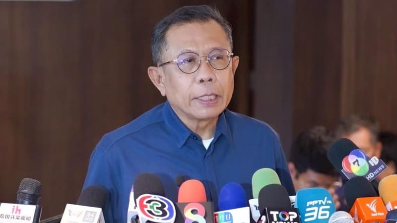 'Suphachai' fires back at 'Sathit': if a thief puts a gun to an MP's head and tells him to bow down, then by all means bow down