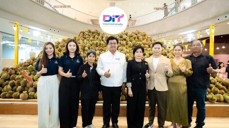 Department of Internal Trade Invites Public to Taste Thai Durian at "Thailand Durian Festival 2026," Accelerating Distribution and Adding Sales Channels to Help Farmers Earn Income — Expected Spending to Exceed 20 Million Baht
