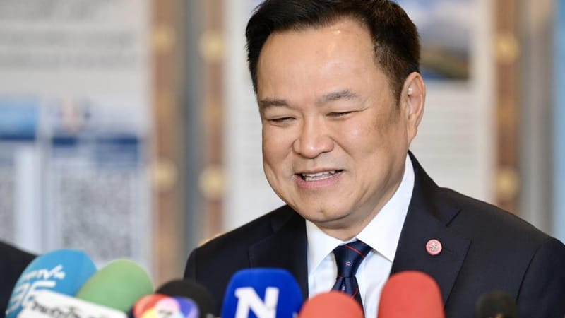 "Anutin" Declines to Answer on Police General Reshuffle List; "Big Tai" Insists There Is No List — Everything Follows Legal Procedures and Performance, No Class Restrictions