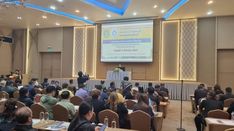 Ratchaburi Presses Ahead with Feasibility Study on Logistics Route Linking Three Provinces — Kanchanaburi–Ratchaburi–Phetchaburi — to Support Modern-Era Transport