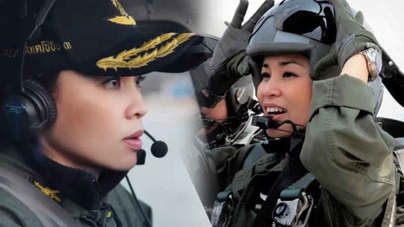 History Made! The World's First "Queen Pilot" Flies a Fighter Jet