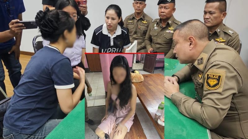 (Clip) Chinese woman reveals the moment she was tricked, abducted, and stuffed into a sedan — hands bound — from the heart of Bangkok, en route to Mae Sot, before fighting back and being dumped in the middle of Kamphaeng Phet
