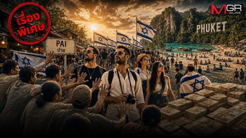 From "Pai" to "Phuket Won't Tolerate It"! Exposing the "Zero-Baht Israeli Tour" Racket — Thai State in Neutral… When "Money Can Bend Every Rule"
