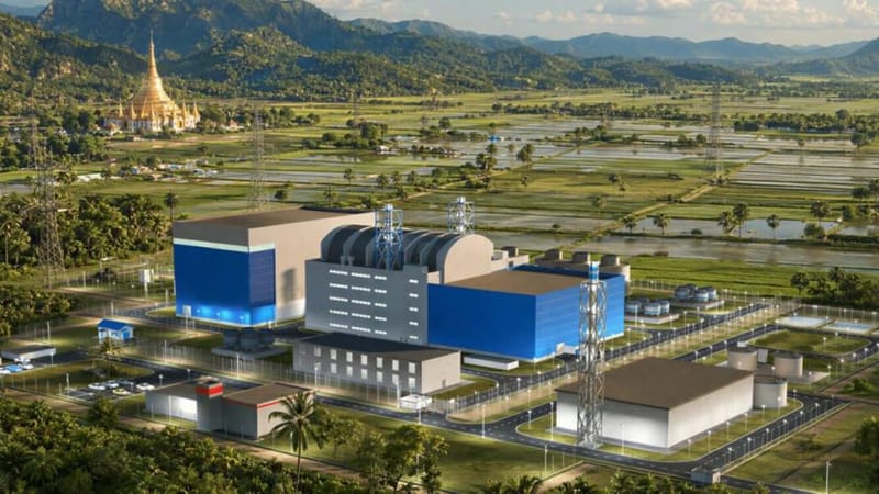 Russia to Begin Construction of Myanmar's First Nuclear Power Plant Next Year